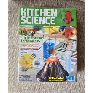 KIDZ LABS Kitchen Science Kit Fun Science Products NEW in Box